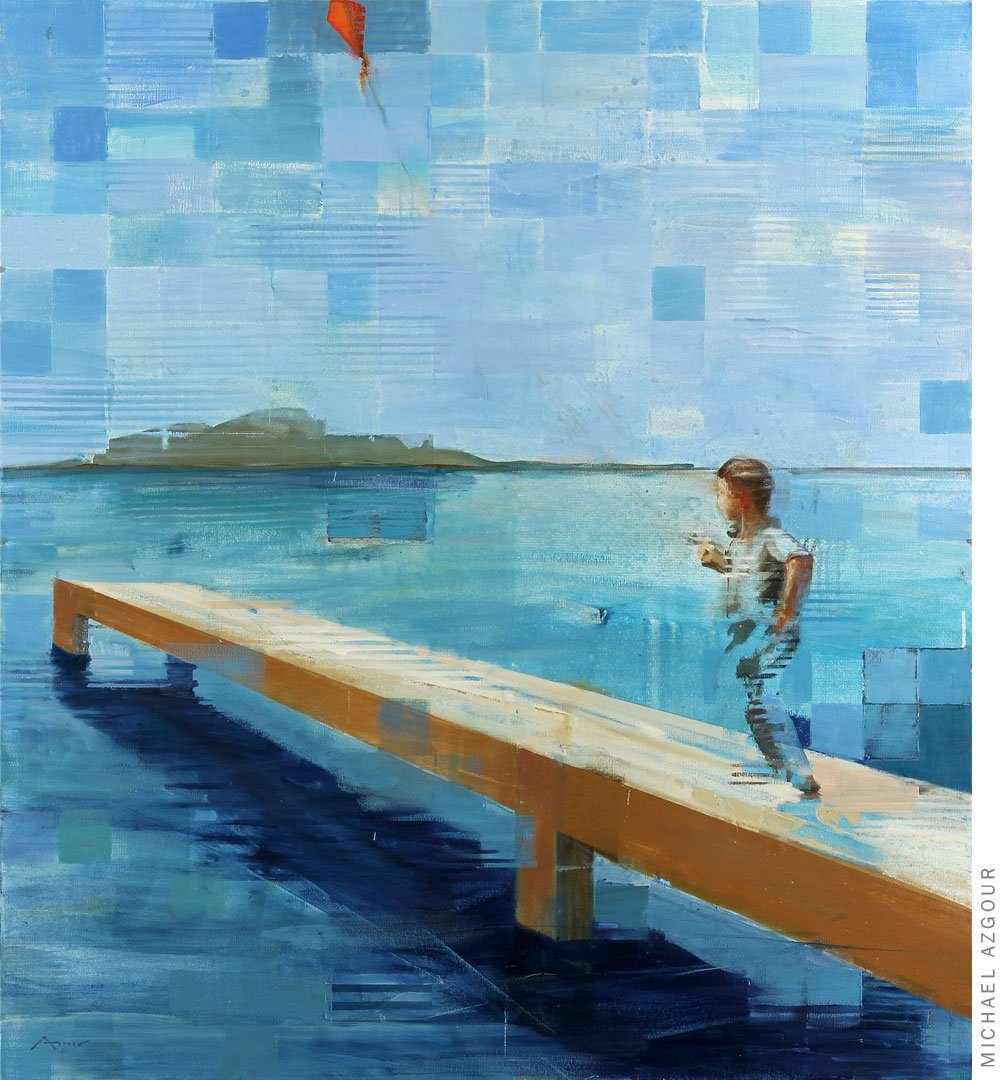 Boy on a Pier