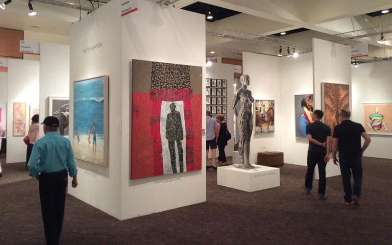 Michael Azgour at Palm Springs Fine Art Fair (2015)