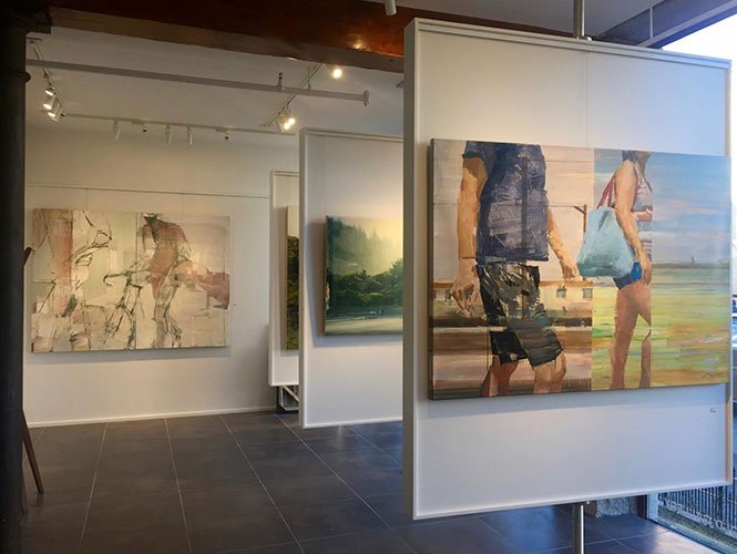 Michael Azgour exhibiting paintings at Claire Carino Contemporary, Boston, MA